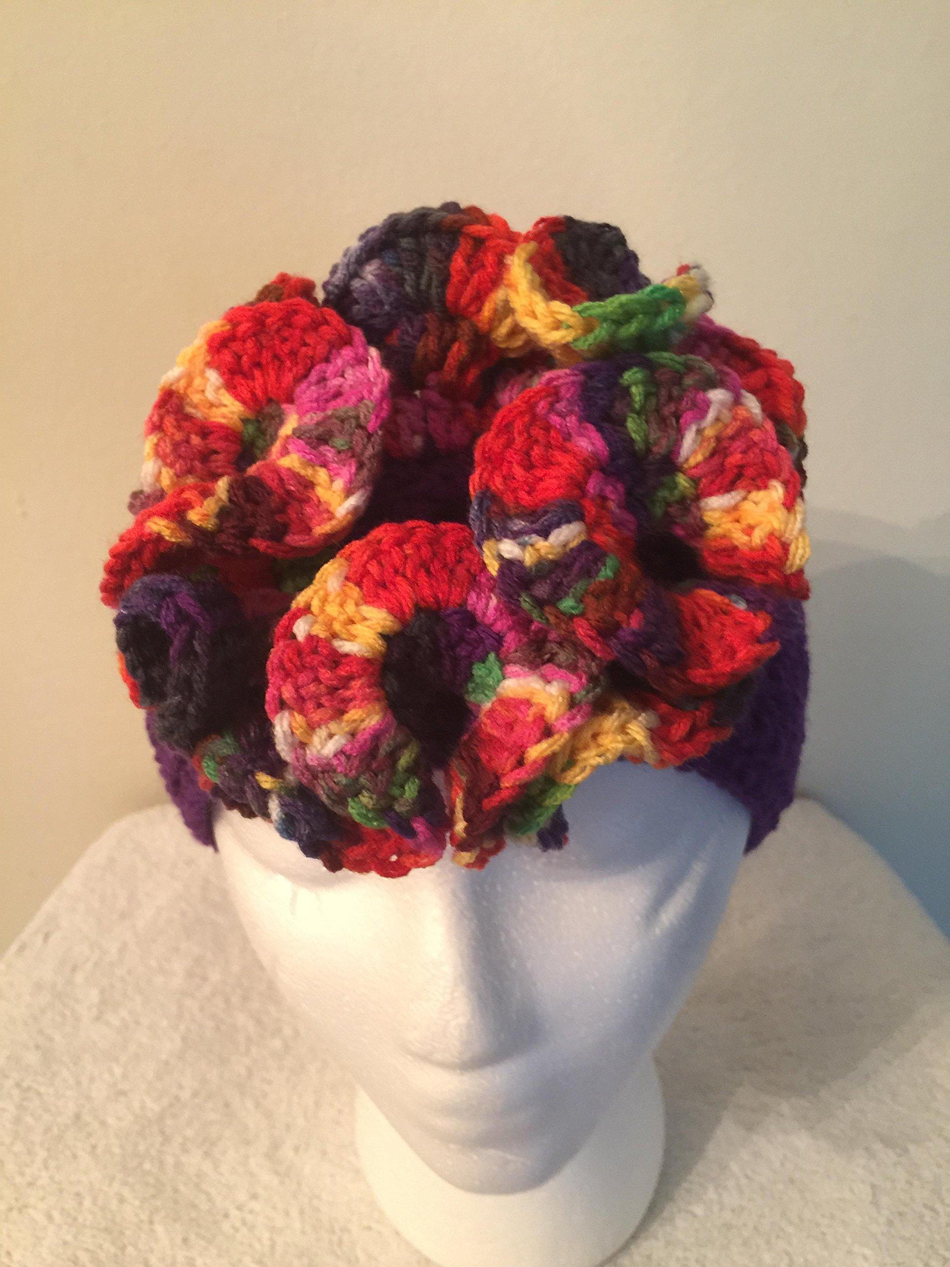 ToysCentral Basics Crochet Headband with flower bow accent.