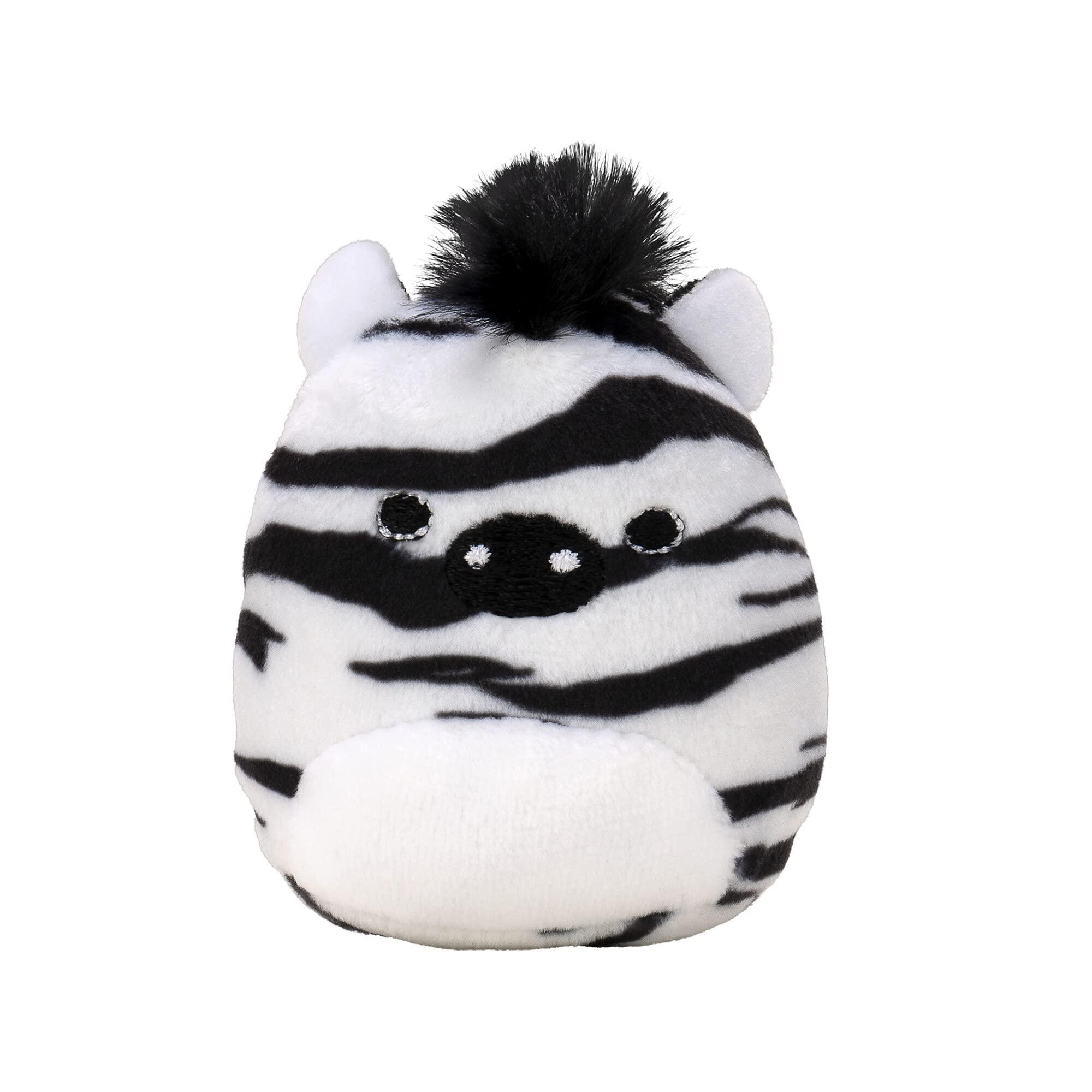 Squishville Squishville Mini-Squishmallows Plush - Wildlife Squad - Six 2-Inch Characters - Includes Michaela and Kiki Plus Four Mystery Figures - Irresistibly Soft, Colorful Plush(Limited Edition)