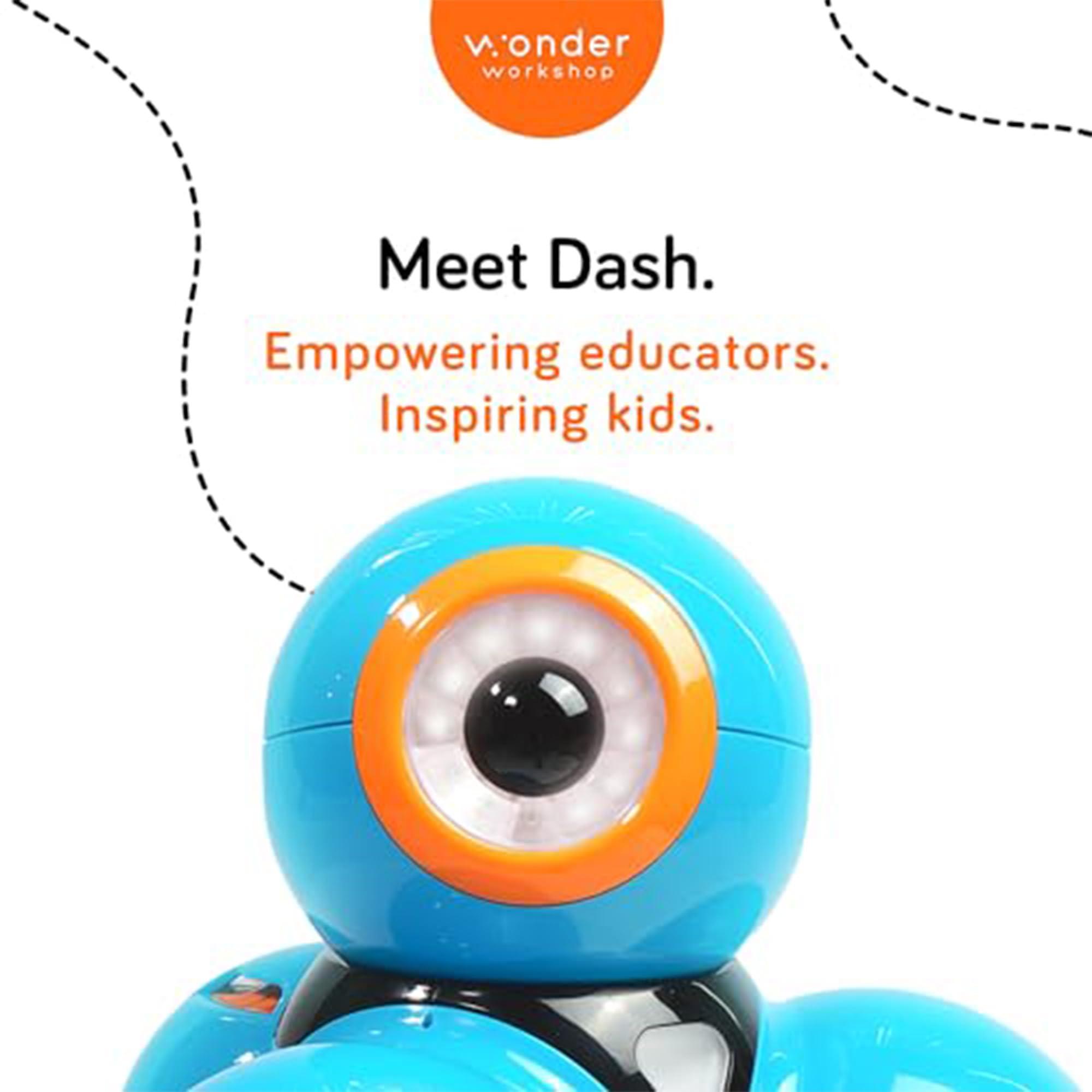 Wonder Workshop Wonder Workshop Dash Robot Coding Robots for Kids 6+ Voice Activated STEM Robot Toys Interactive, Educational & Programmable