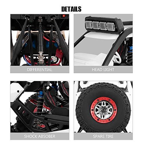GoolRC GoolRC WLtoys 12429 RC Car, 1:12 Scale 2.4GHz Remote Control Car, 4WD 40KM/H High Speed RC Rock Crawler, All Terrain Off Road Truck for Adults and Kids