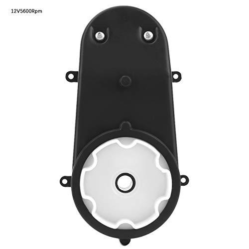 Acogedor Acogedor RS380 Electric Motor Gearbox, Gearbox with 6V/12V Motor,Sturdy and Durable,Low Noise,Wear-resistant, Children's Electric Car Remote Control Steering Motor Gearbox(12V 5600Rpm)