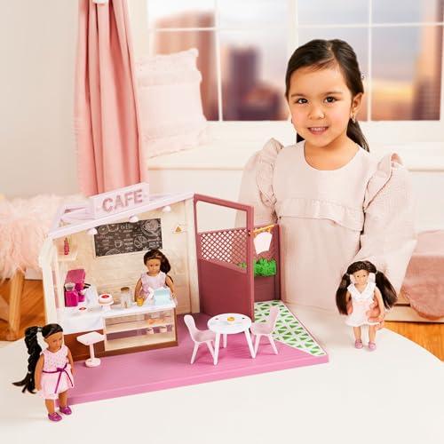 Lori Lori 4 Mini Dolls 6-inch Fashion Dolls Dresses & Shoes Toys for Kids 3 Years + Fashion Friends: Nina, Amaya, Chen & Flora