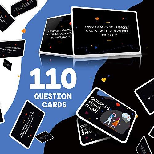 Nalara Nalara Couples Question Game ...About Your Future Together Couples Games Card Games for Couples Conversation Cards with Questions for Future Couples Card Games for Loving Rituals