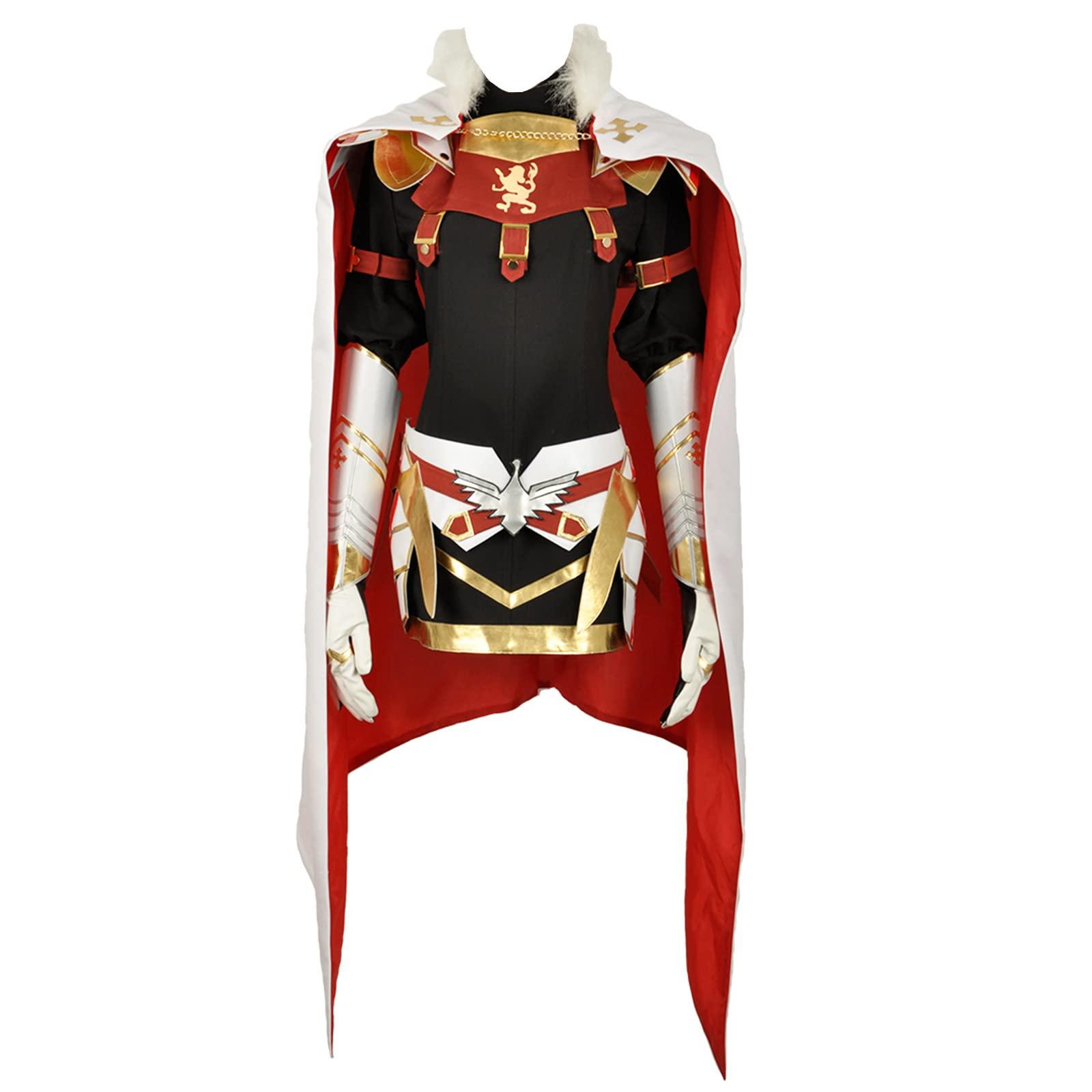 Weixu Weixu Rider of Black Astolfo Cosplay Costume Outfits with Cloak Halloween Party Carnival Suit for Men S