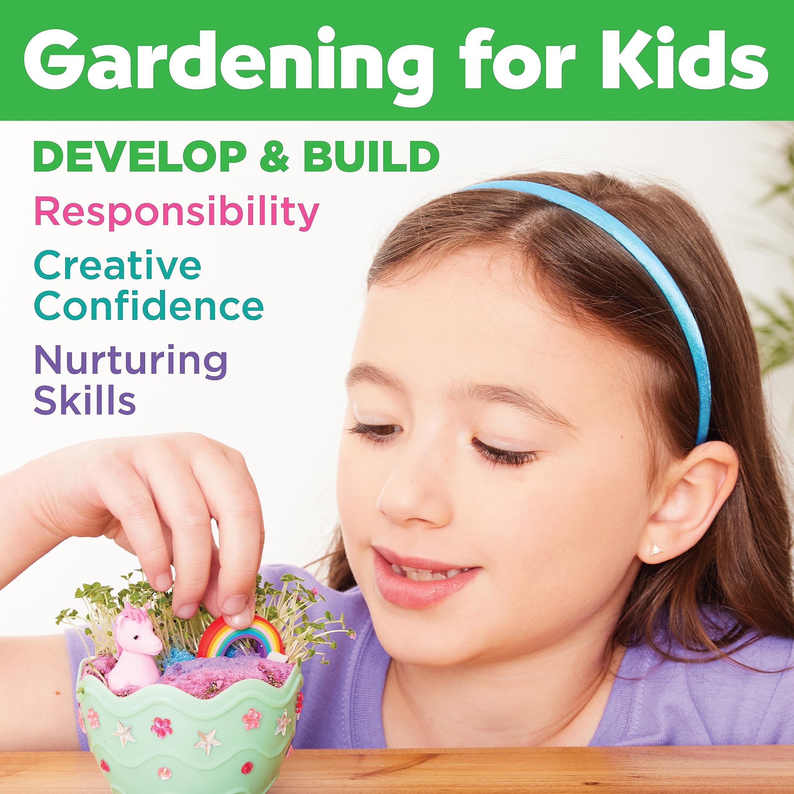 Creativity for Kids Creativity for Kids Mini Garden: Magical Unicorn Terrarium Kit - Unicorn Gifts for Girls, Kids Crafts and Unicorn Toys Ages 6-8+,Unique Gifts for Kids