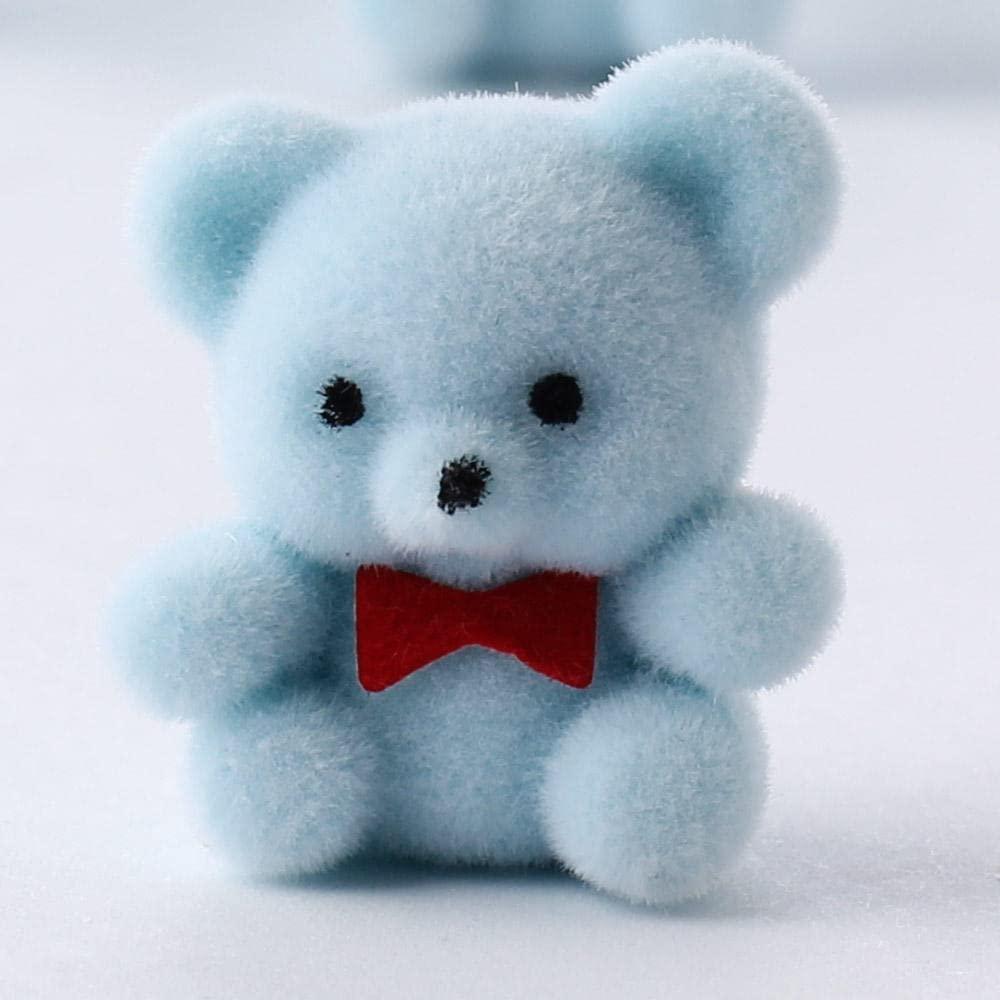 Mini flocked bears online