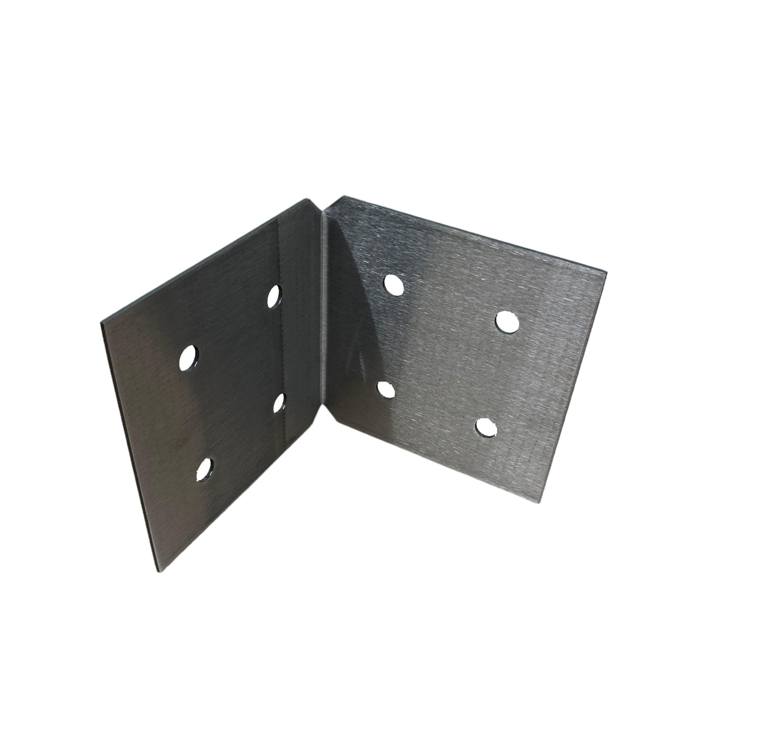 Texas Metal Makers 90 Degree Angle Bracket for 6x6 Wood Post, 6x6 Angle Bracket, Wood Post Bracket, Angle Support Bracket, Pergola Bracket | Made in the USA!