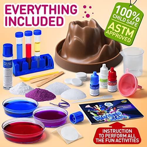 Learn & Climb Science Kit for Kids - 21 Experiments Science Set, Great Gifts for Kids Ages 4-8