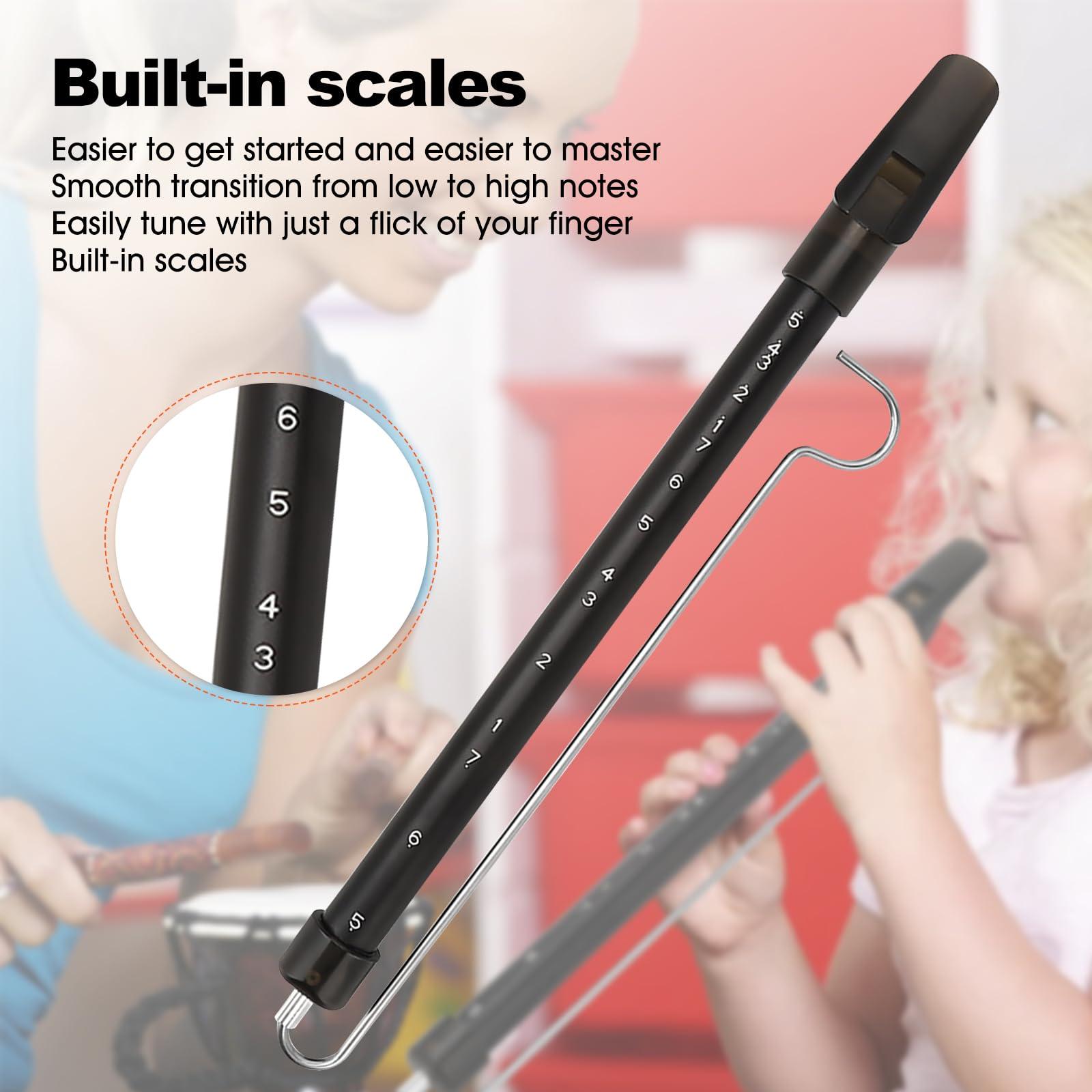 Dioche Slide Whistle Instrument, ParentChild Games Lightweight Whistle Sliding Home Toy for Adults