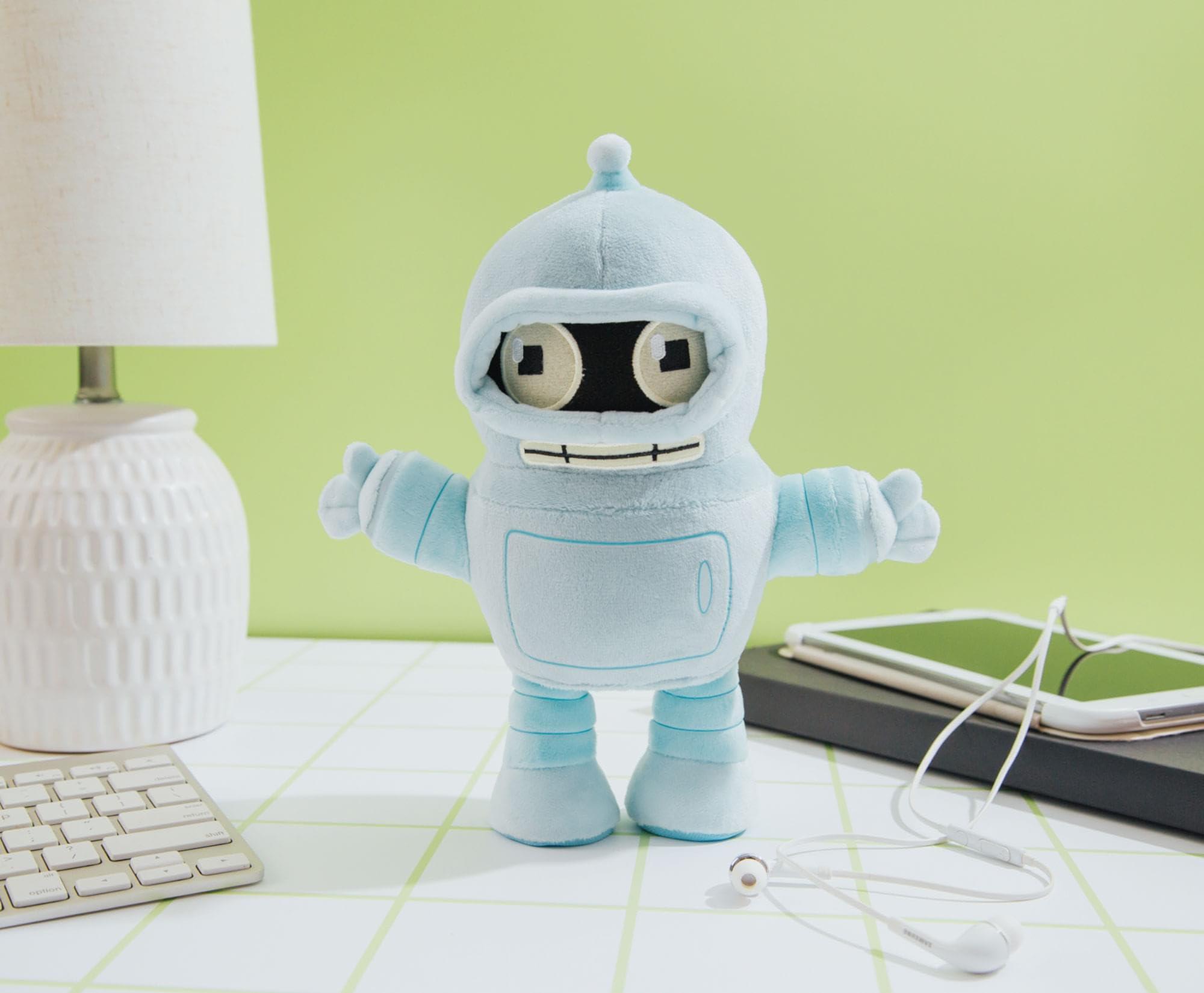 Toynk Futurama Bender 8-Inch Chibi Collector Plush Toy | Huggable Soft Stuffed Animal for Cuddling
