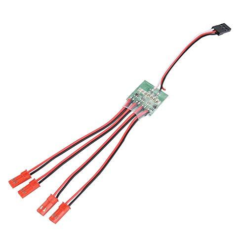 Dilwe Dilwe RC Aircraft LED Light Bar LED Light Strip Controller for Remote Control Airplane(3S)