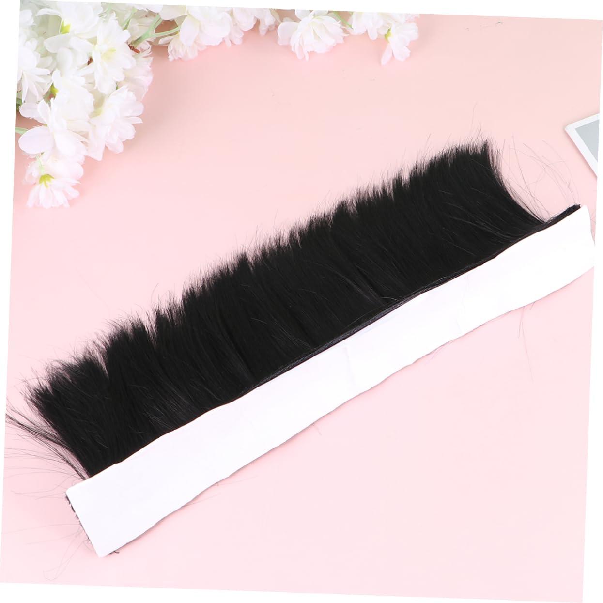 OFFSCH OFFSCH Cockscomb Wig Kids Helmet Mohawk Short Hair Wig Mohawk Wig Party Adhesive Wig Motorcycle Mohawk Accessory Bike Helmet Mohawk Helmet Accessories Kids Decor Prom Child Hair Piece