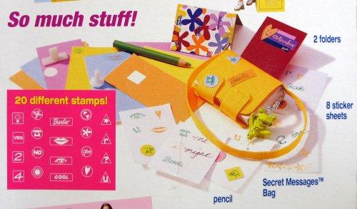 Barbie Barbie SECRET MESSAGES Doll w LOCKER, STAMPERS & MORE! (1999)