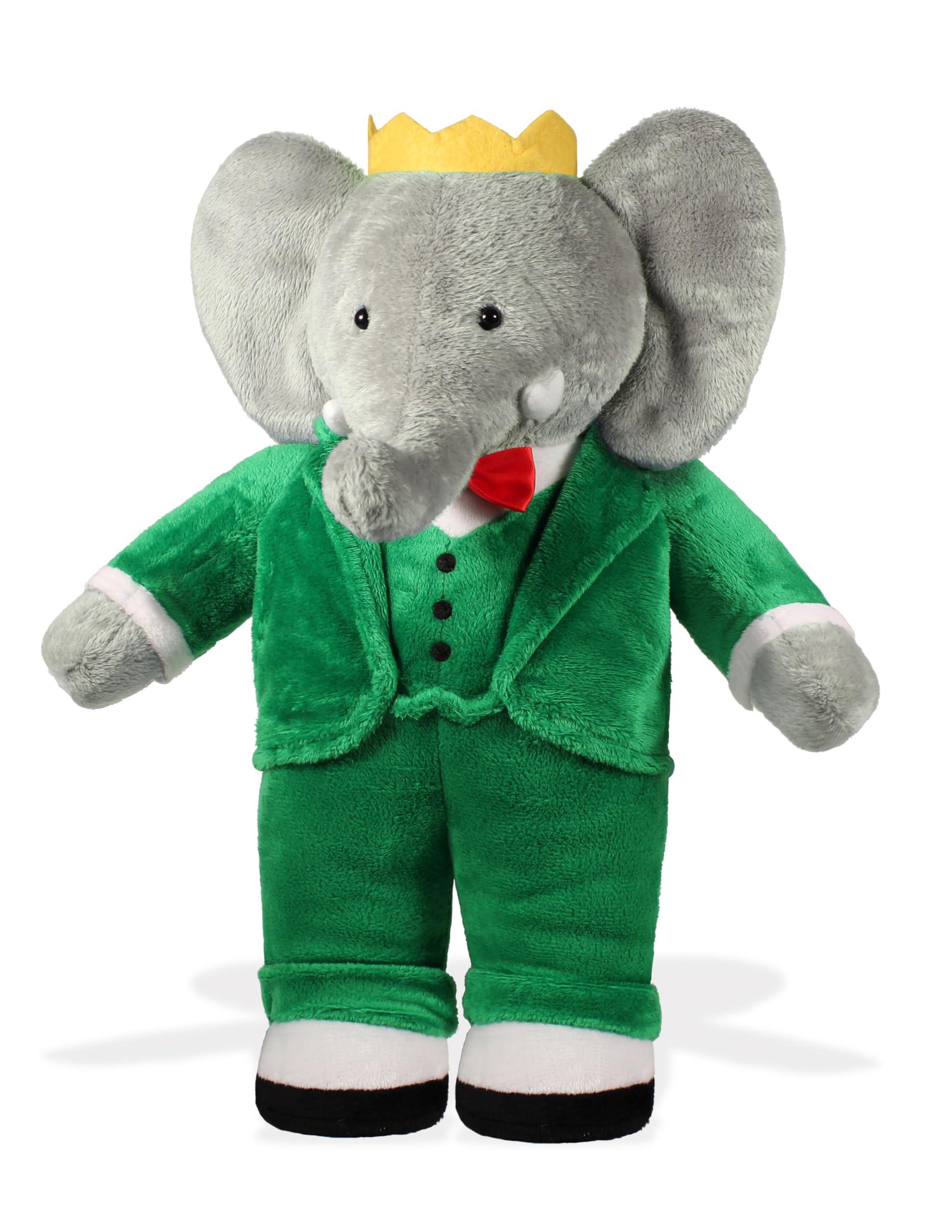YOTTOY YOTTOY Classics Collection | Classic Standing Babar Soft Stuffed Animal Plush- 13
