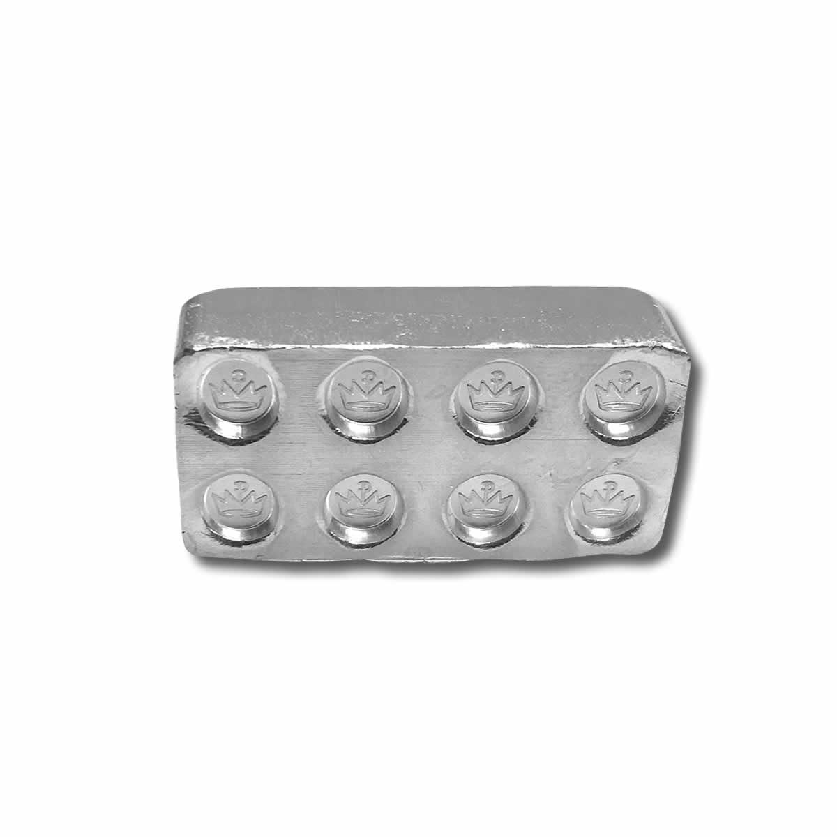 Monarch Precious Metals Monarch Precious Metals 1 oz .999 Fine Silver Building Block Bar - 2x4