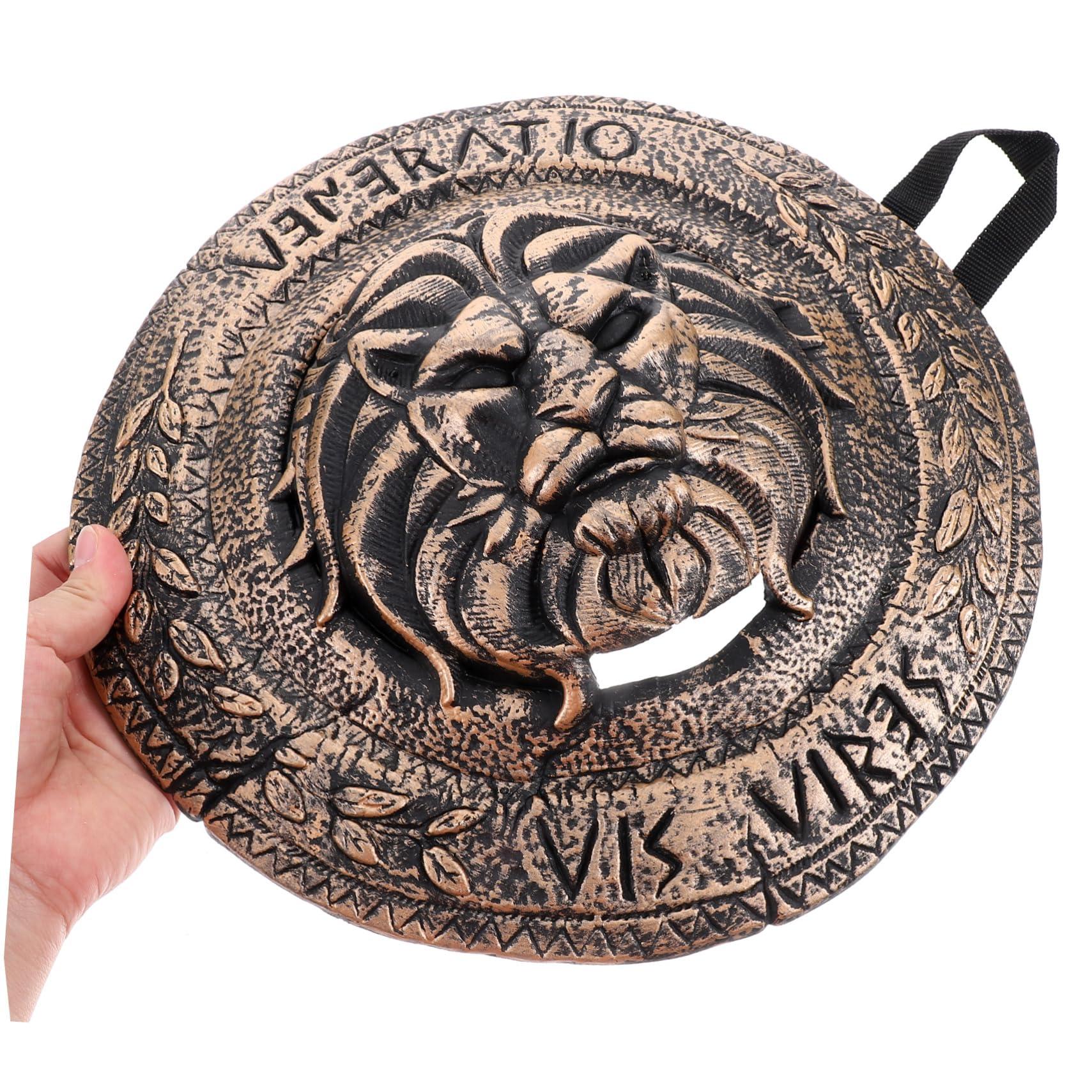 Toyvian Portable Small Shield Cosplay Soldier Shield Toy Shield for Cosplay Medieval Shield Toy Shield for Stage Plastic Shield Toy Stage Shield Toy Shield Cosplay Stage Performance Shield