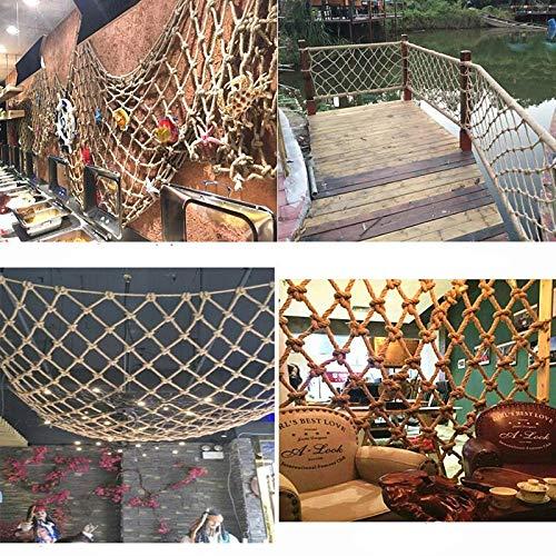 HUJB Outdoor Cargo Net Climbing Net for Swingset,Indoor Climbing Net Ladder, Climbing Toys Cargo Net for Adults Play Sets Playground (Color : 15cm12mm, Size : 1 * 2M)