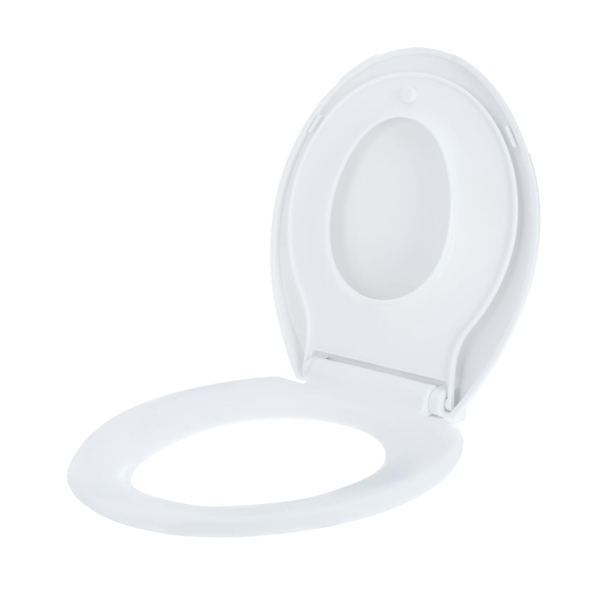 Nuby Nuby Family Toilet Seat - Built-in Potty Training Toilet Seat - Fits All Round Toilets - Secure and Wiggle-Free - Easy to Install and Remove