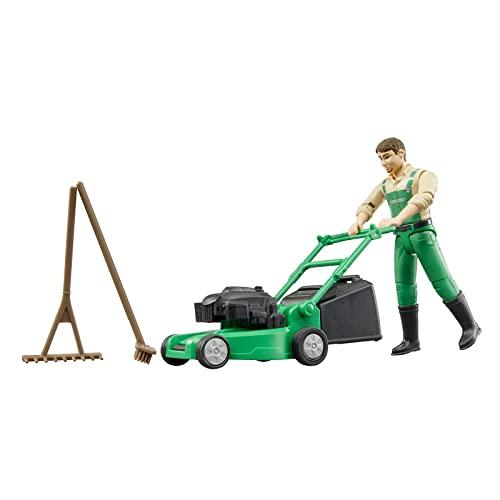 Bruder Bruder 62103 bworld Gardener w Lawn Mower and Accessories