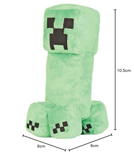 JINX JINX Minecraft Earth Adventure Creeper Plush Stuffed Toy, Green, 10.5" Tall
