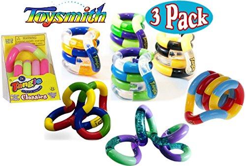 Toysmith Tangle Jr. Original Classics Gift Set Bundle Assortment - 3 Pack