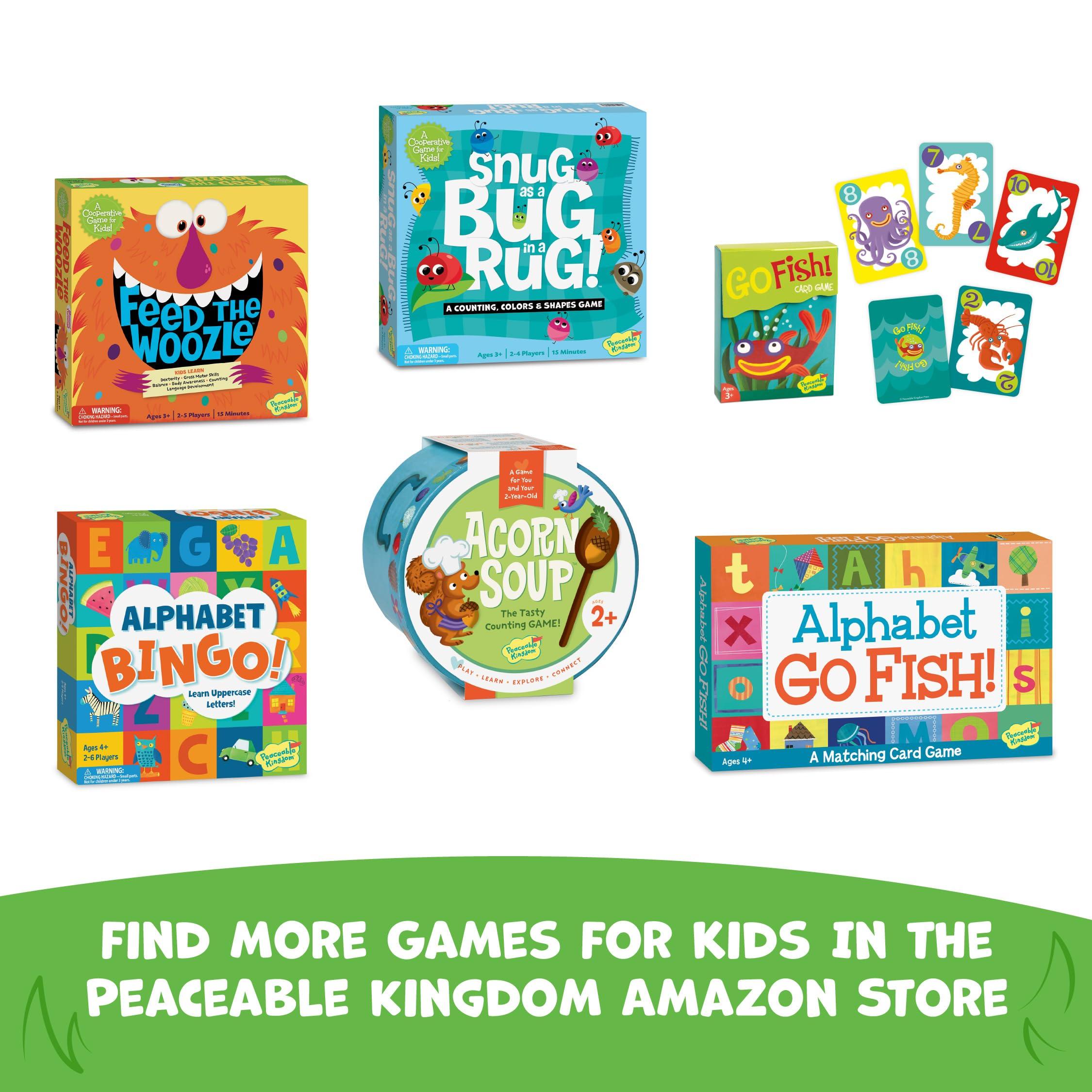 Peaceable Kingdom Peaceable Kingdom Count Your Chickens Award Winning Cooperative Counting Game for 2 to 4 Kids Ages 3+
