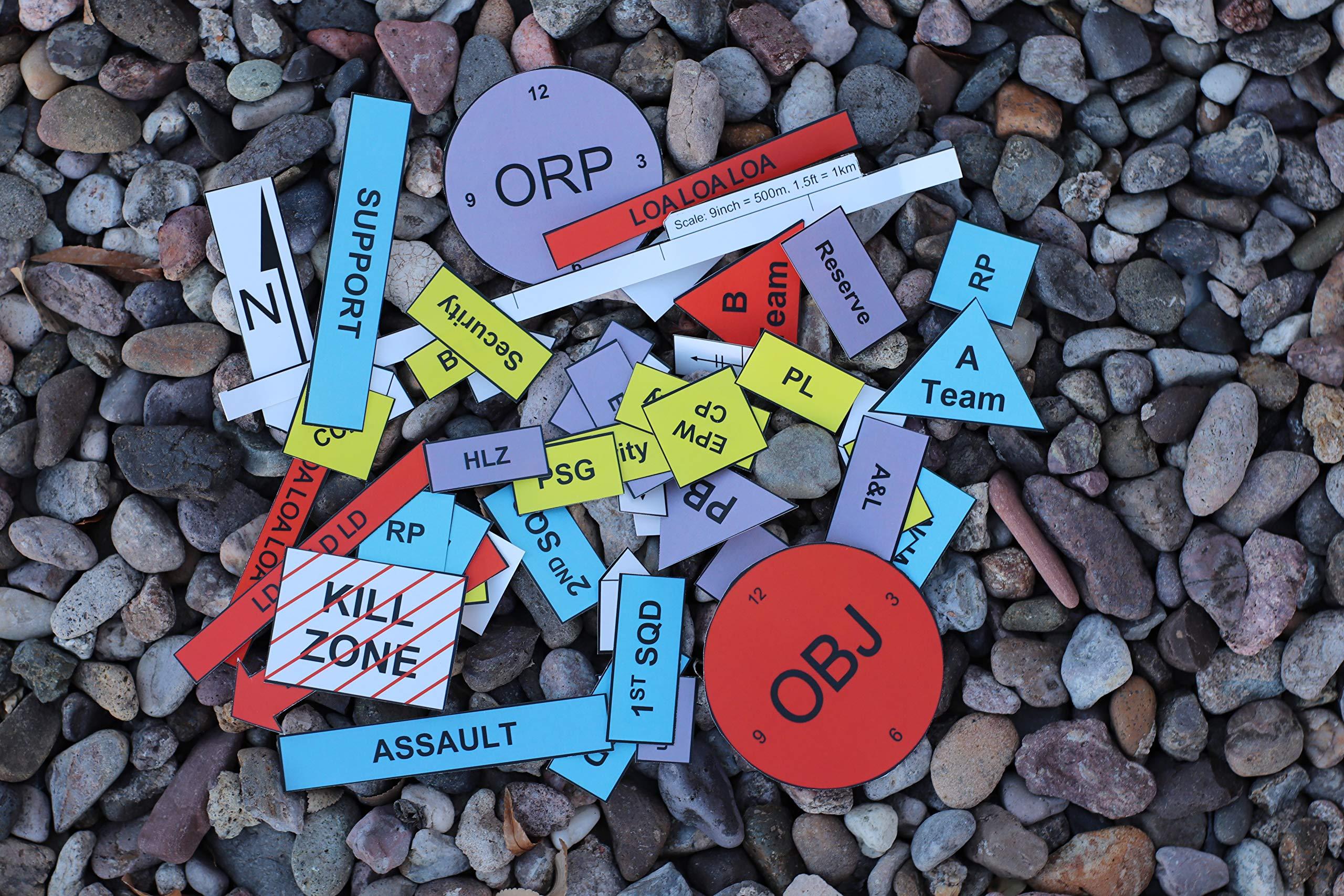 Lifefficient Products Lifefficient Products Terrain Model Kit, Platoon and Squad TMK, Army