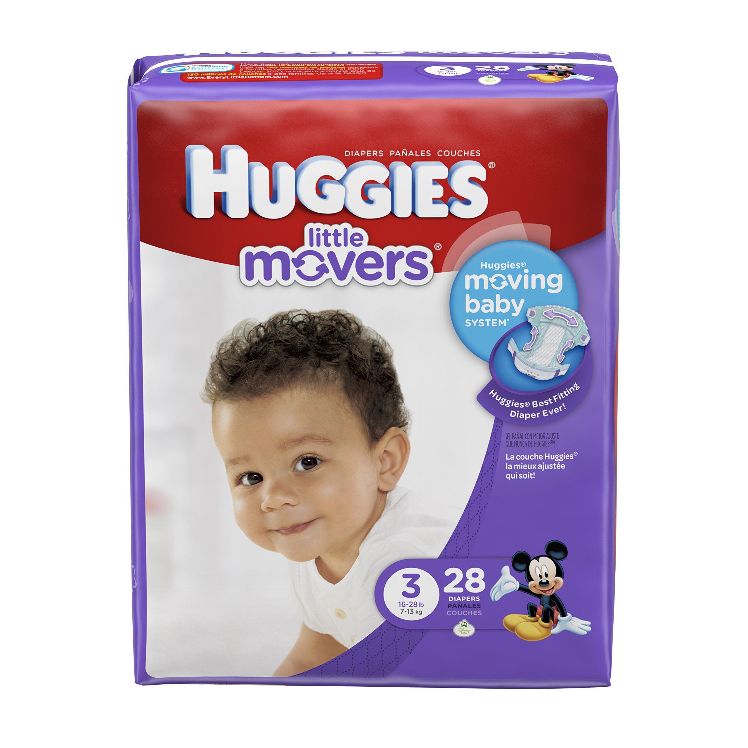 HUGGIES Huggies Little Movers Diapers - Size 3-28 ct