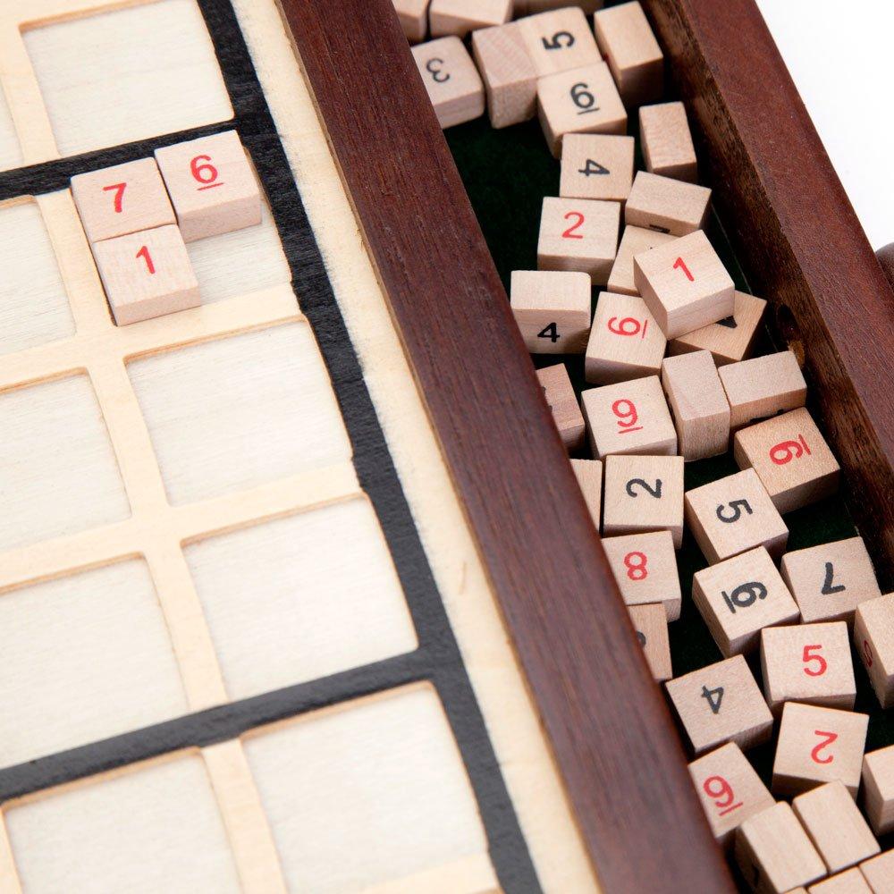 Bits and Pieces Bits and Pieces Deluxe Wooden Sudoku Board Game