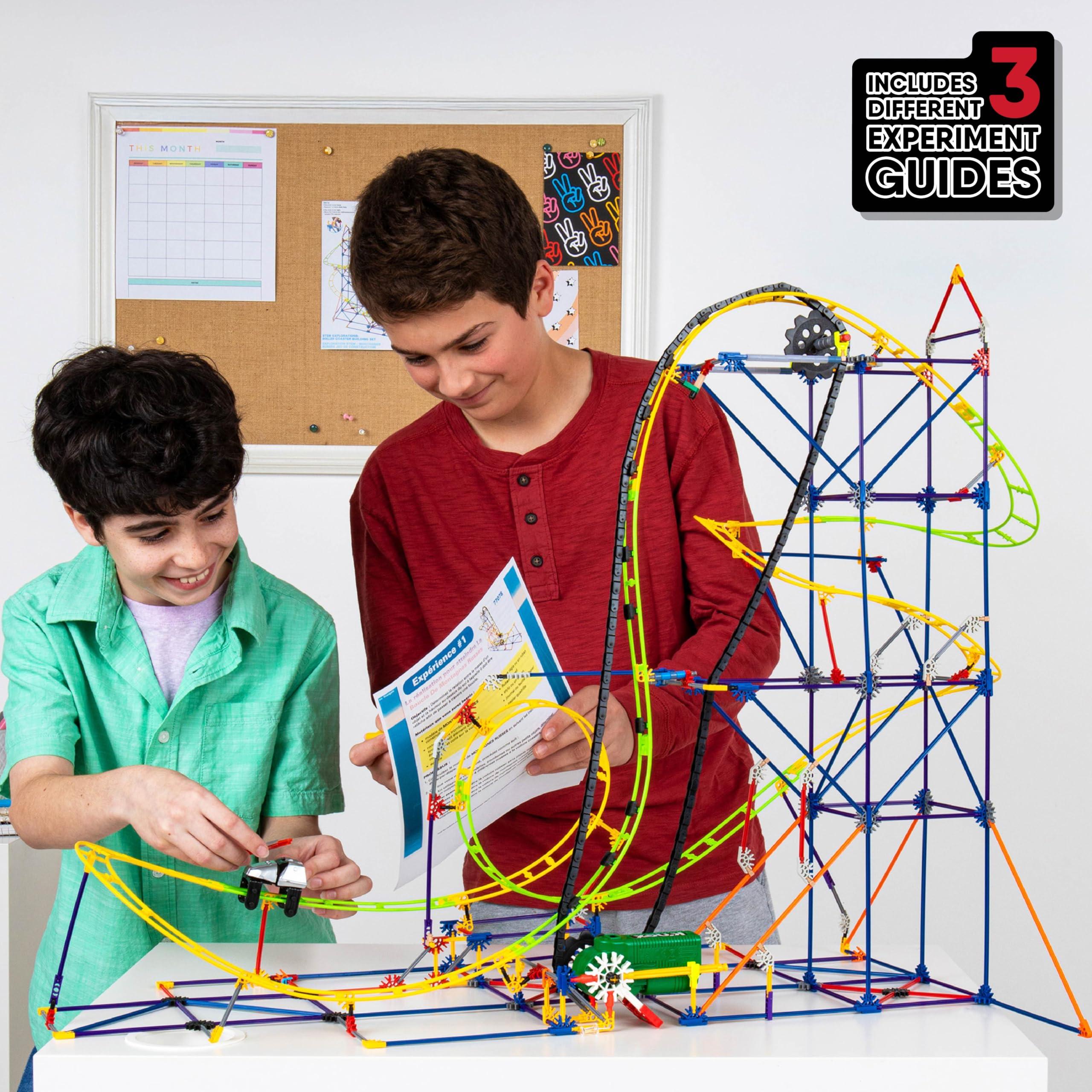 K'NEX Education K'NEX Education ? STEM Explorations: Roller Coaster Building Set – 546 Pieces – Ages 8+ Construction Education Toy