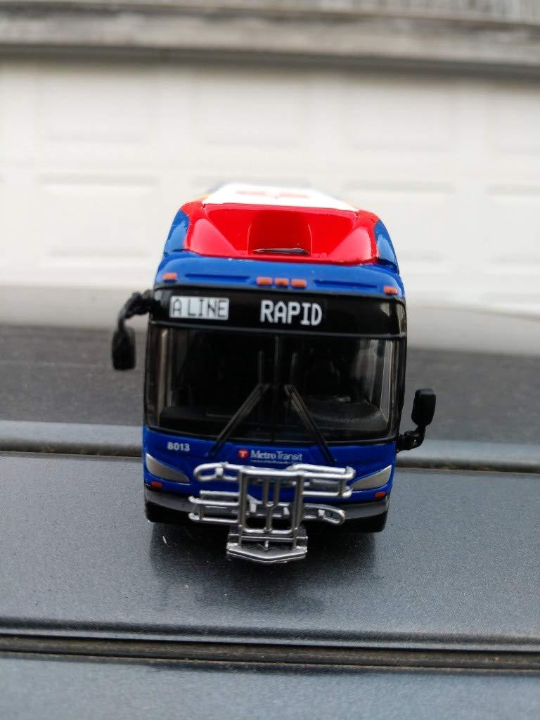 Iconic Replicas New Flyer Xcelsior Bus 1/87 Scale-HO Scale Metro Transit-Minneapolis/ St Paul Transit Bus Iconic Replicas New!