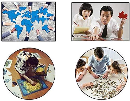 QBHPVLAZFMQ 1000 Pieces Wooden Jigsaw Puzzle Reykjavik Iceland Fun and Challenging Board Puzzles for Adult Kids Large DIY Educational Game Toys Gift Home Decor