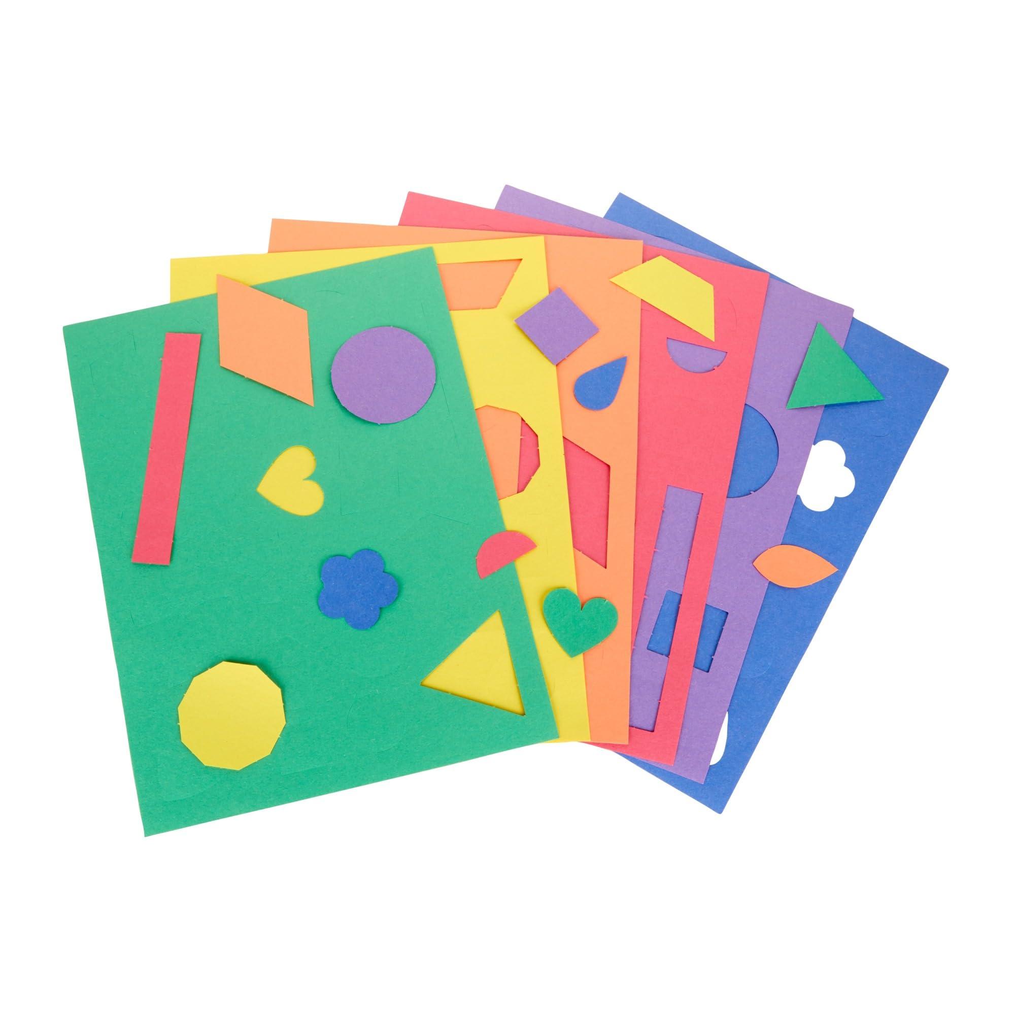 Crayola Crayola Construction Paper Shapes, Over 900 Precut Shapes, Kids Craft Supplies