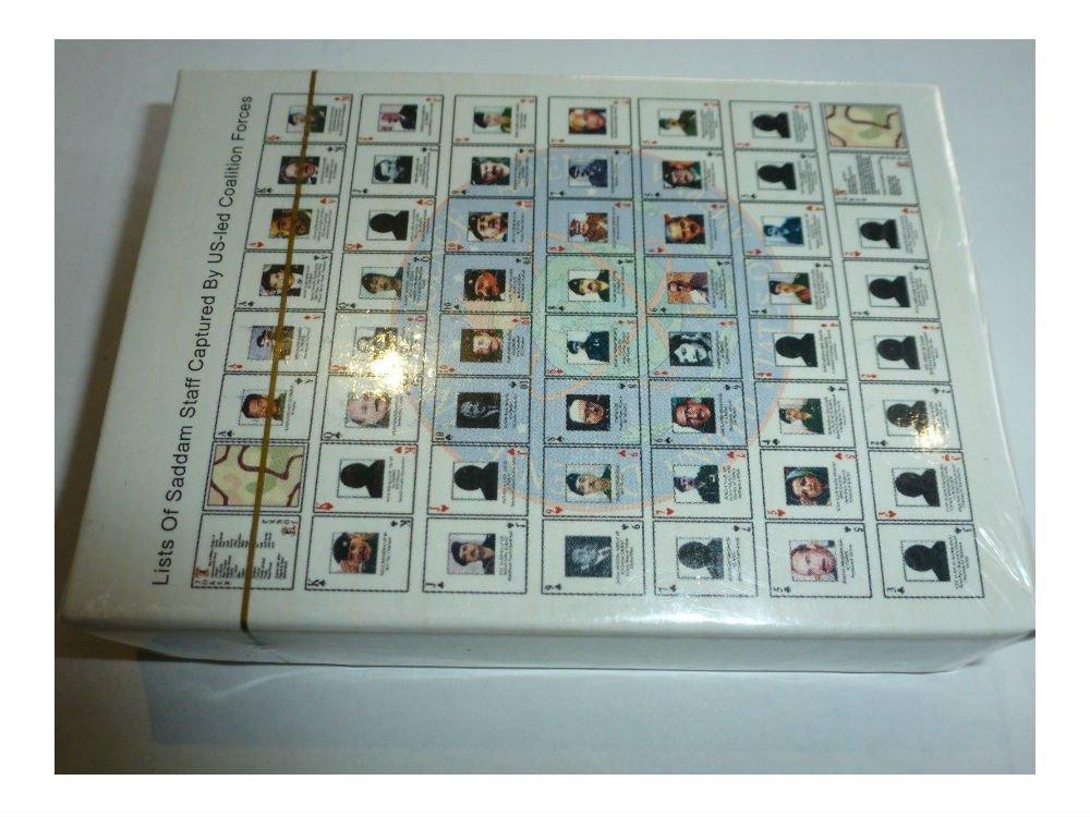 EUN Trademark Iraqi Most Wanted Playing Cards Iraq War-Saddam Sealed NEW
