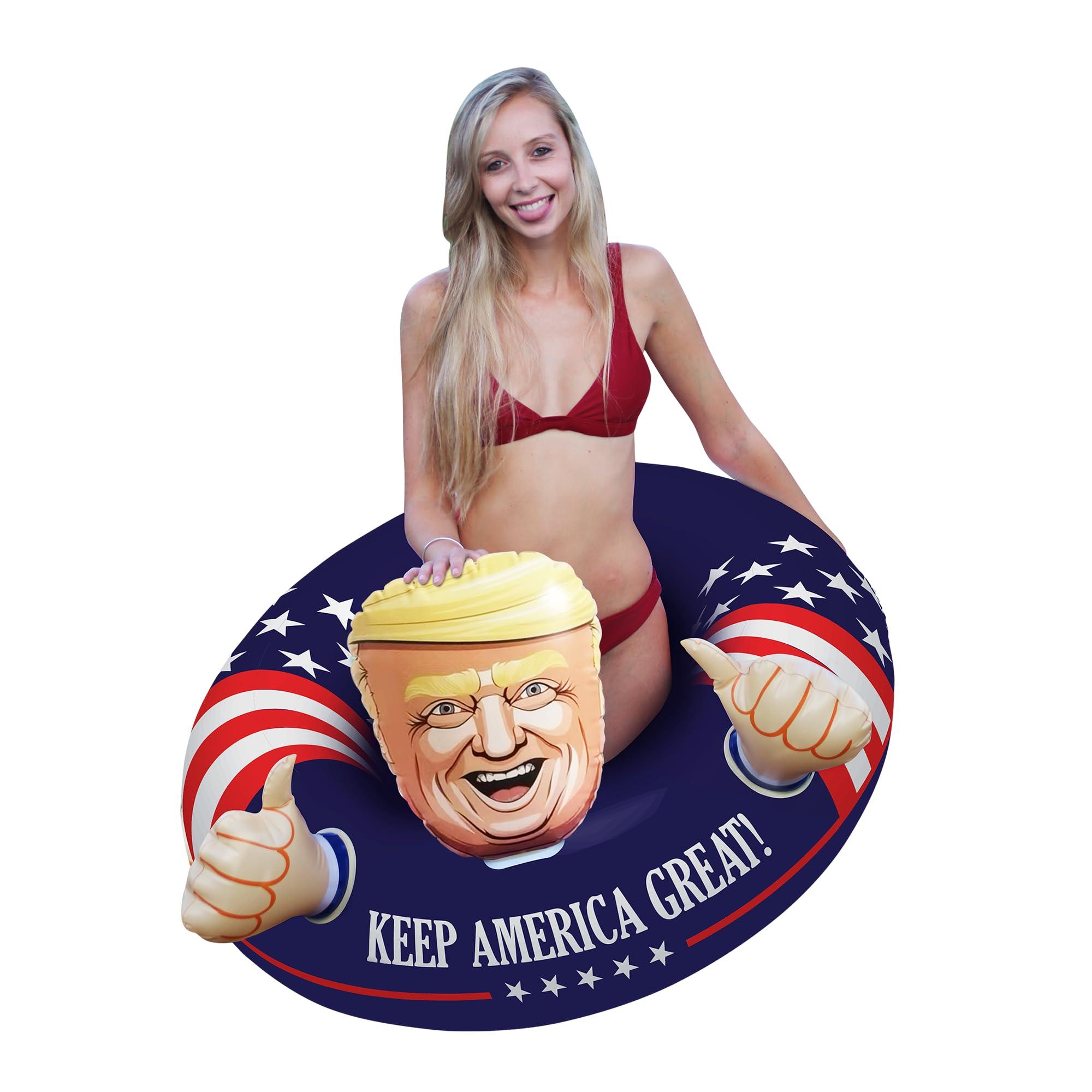 NINOSTAR NINOSTAR Inflatable Pool Float American Pool Float for Summer Pool Party