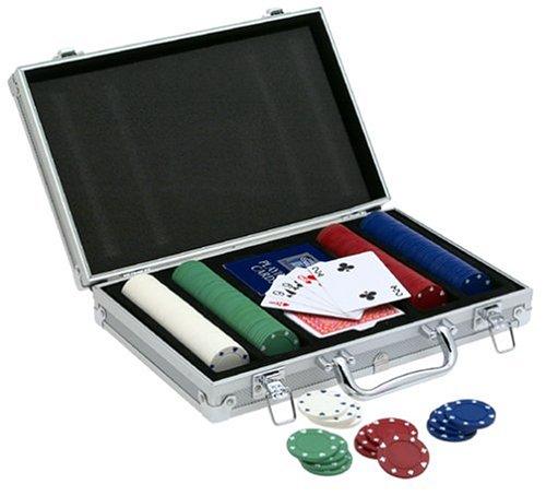 Poker Poker Pavilion (200 Chips) Set with Aluminum Case