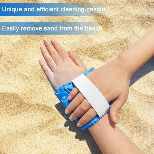 HSDMDMS HSDMDMS Sand Remover for Beach, Sand Removal Bag, Must Haves Gift for Beach Vacation Camping Travel Trip Talc-Free