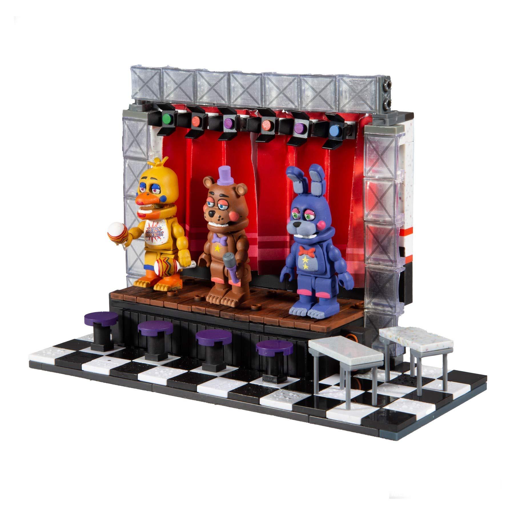 McFarlane Toys McFarlane Toys Five Nights at Freddys Deluxe Concert Stage Large Construction Set
