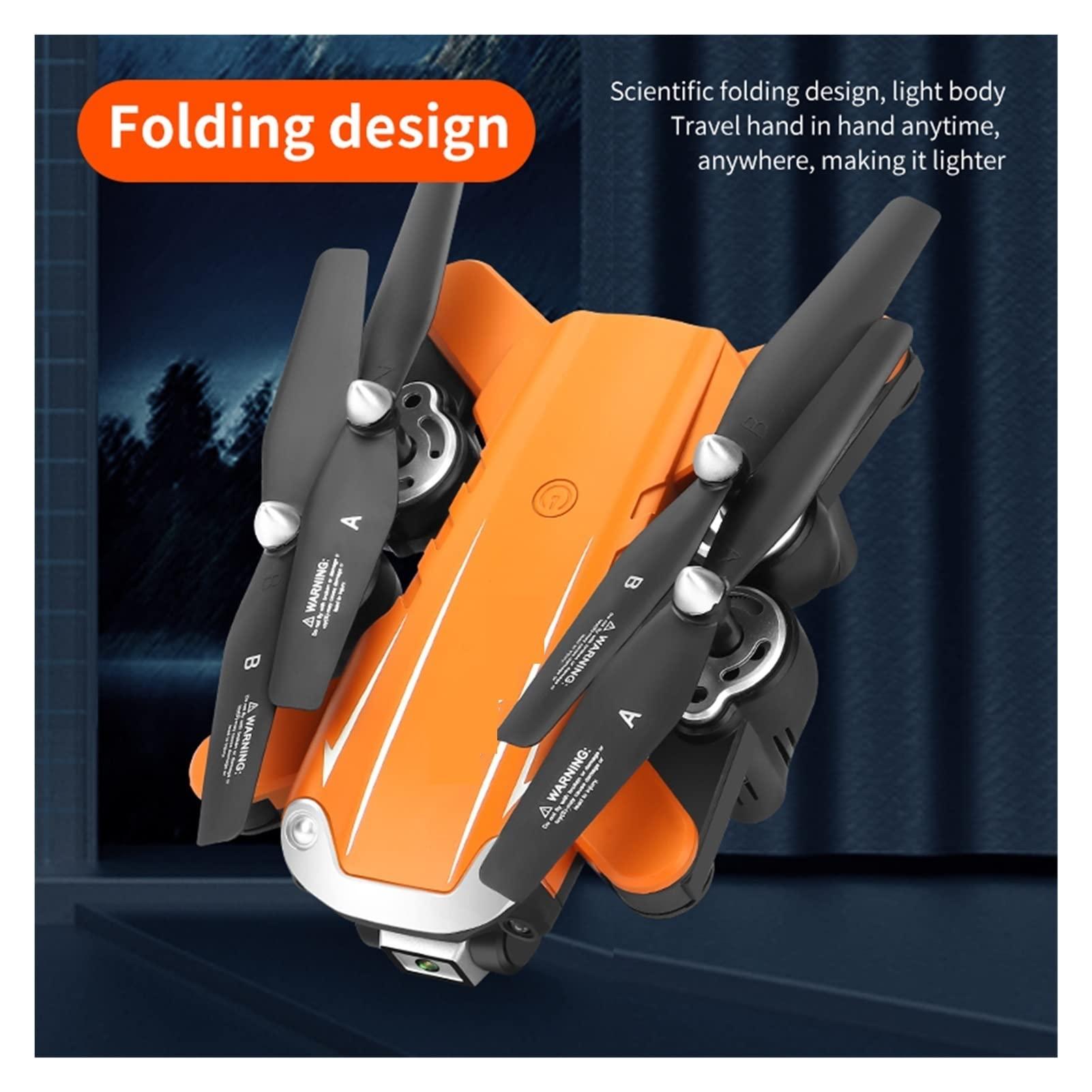 DJFHDIHRFHBVCASIJ Drone GPS Drone 8K Dual HD Camera 5G WiFi FPV Three-Way Obstacle Avoidance Folding Quadcopter One Key Take Off/Landing (Color : Black 8K Pro Max 3B Size : 1) (Black Dual 8k Bag 2b 1)