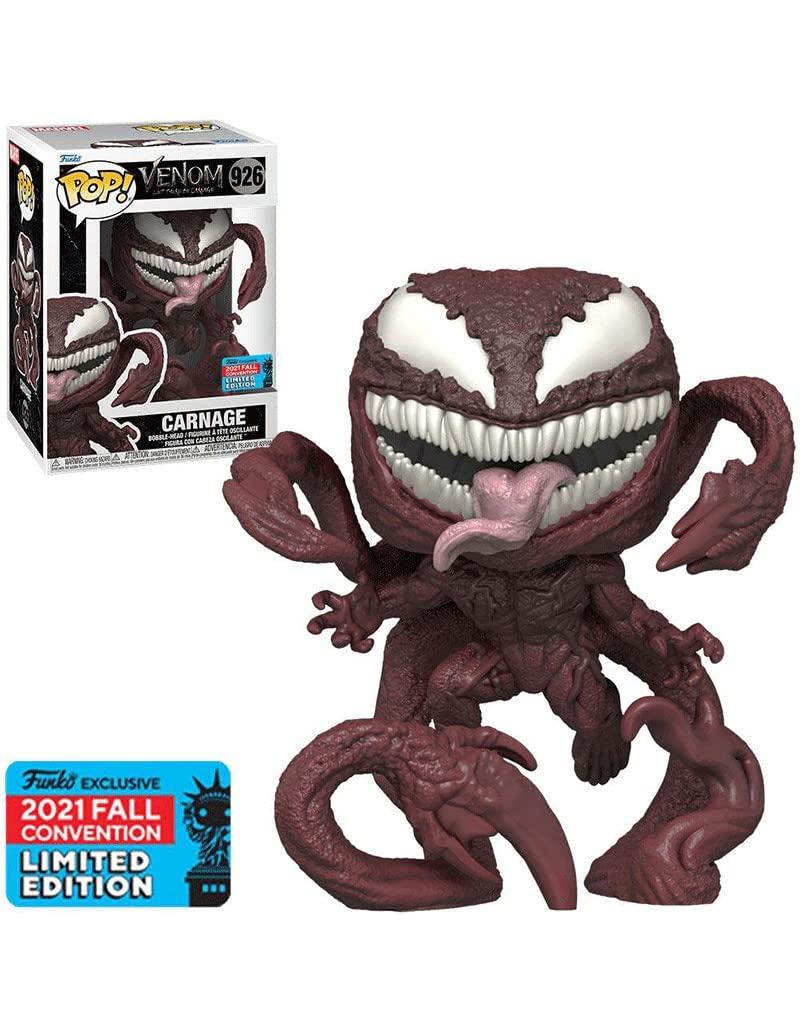 Funko Funko Pop Marvel Venom Carnage 2021 Fall Convention #926 - Exclusive Special Edition Pop Marvel Figure, Multicoloured, One Size