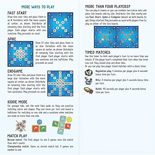 Latice Latice Hawaii Strategy Board Game - The Multi-Award-Winning Smart New Family Board Game For 2 Players, Intelligent Fun for Creative People.