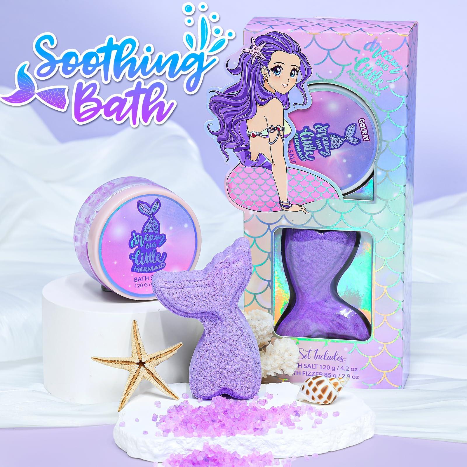 Golray Golray Frozen Gift & Mermaid Gifts for Girls Kids, Toys Christmas Birthday Gift for Little Girls Toddlers Age 3 4 5 6 7 8 9 Year Old