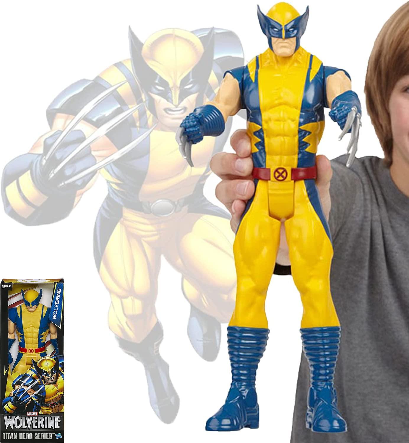 TheAvengers TheAvengers Titan Hero Series Yellow Wolverine 12-inch Tall Action Figure from Xmens (254868954)