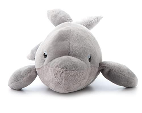 The Petting Zoo The Petting Zoo Playful Bottlenose Dolphin Stuffed Animal Plushie, Gifts for Kids, Wild Onez Sealife Animals, Dolphin Plush Toy 21 inches