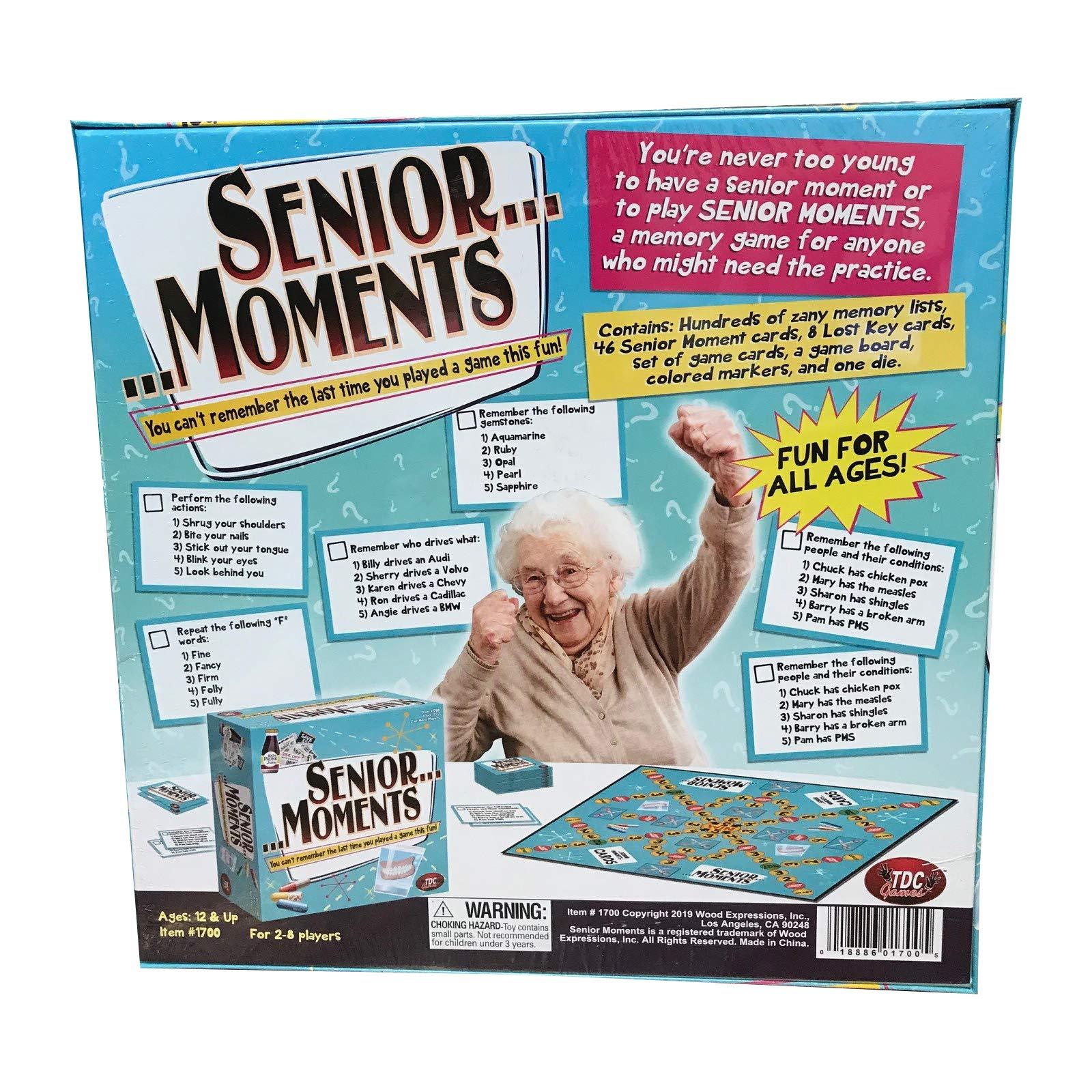 TDC Games Senior Moments Board Game