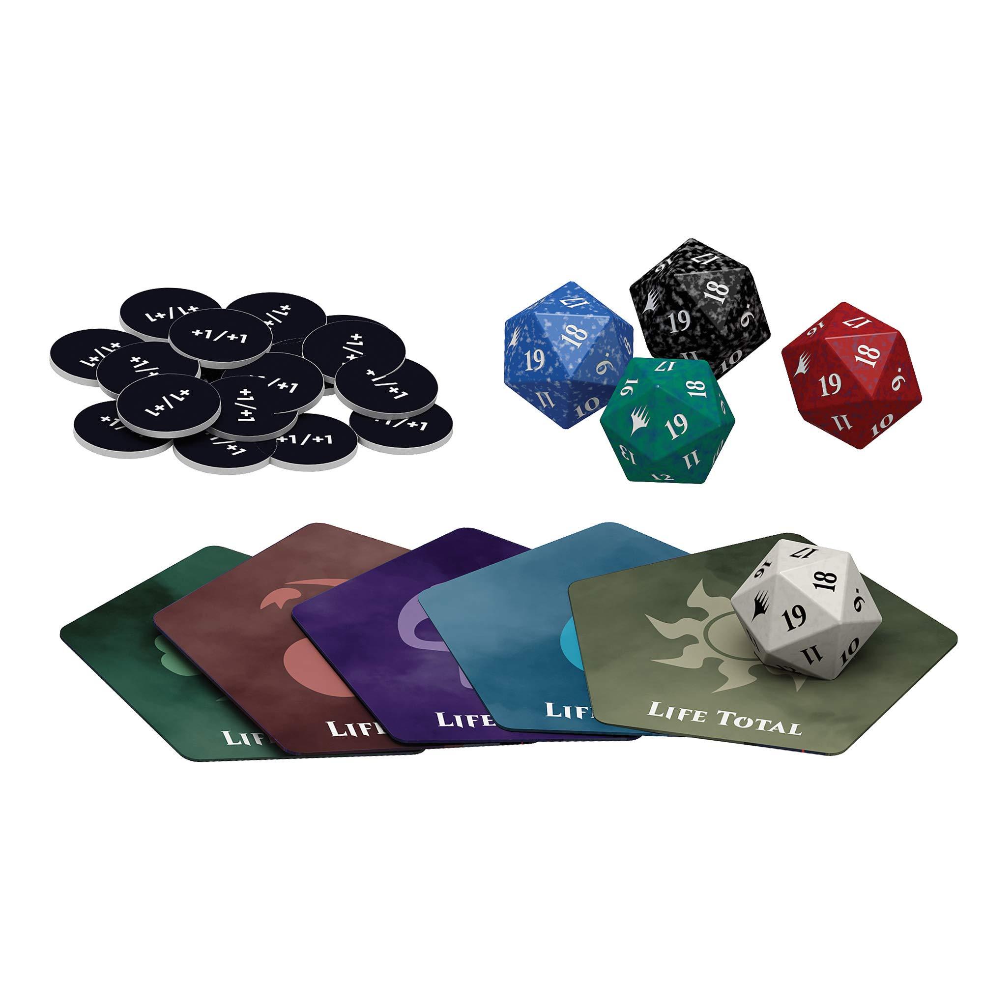 Magic The Gathering Magic: The Gathering Magic Game Night 2019 | Card Game For 2–5 Players | 5 Decks | 5 Dice | Accessories