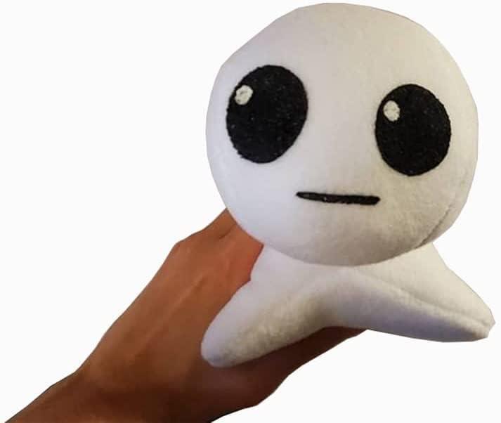 LAIDAN tbh Autism Creature Plush White Yipee Creature Plush Toy, TBH Creature Stuffed Animal Yipeeee Plushie Doll for Boys Girls Kids Birthday Gift