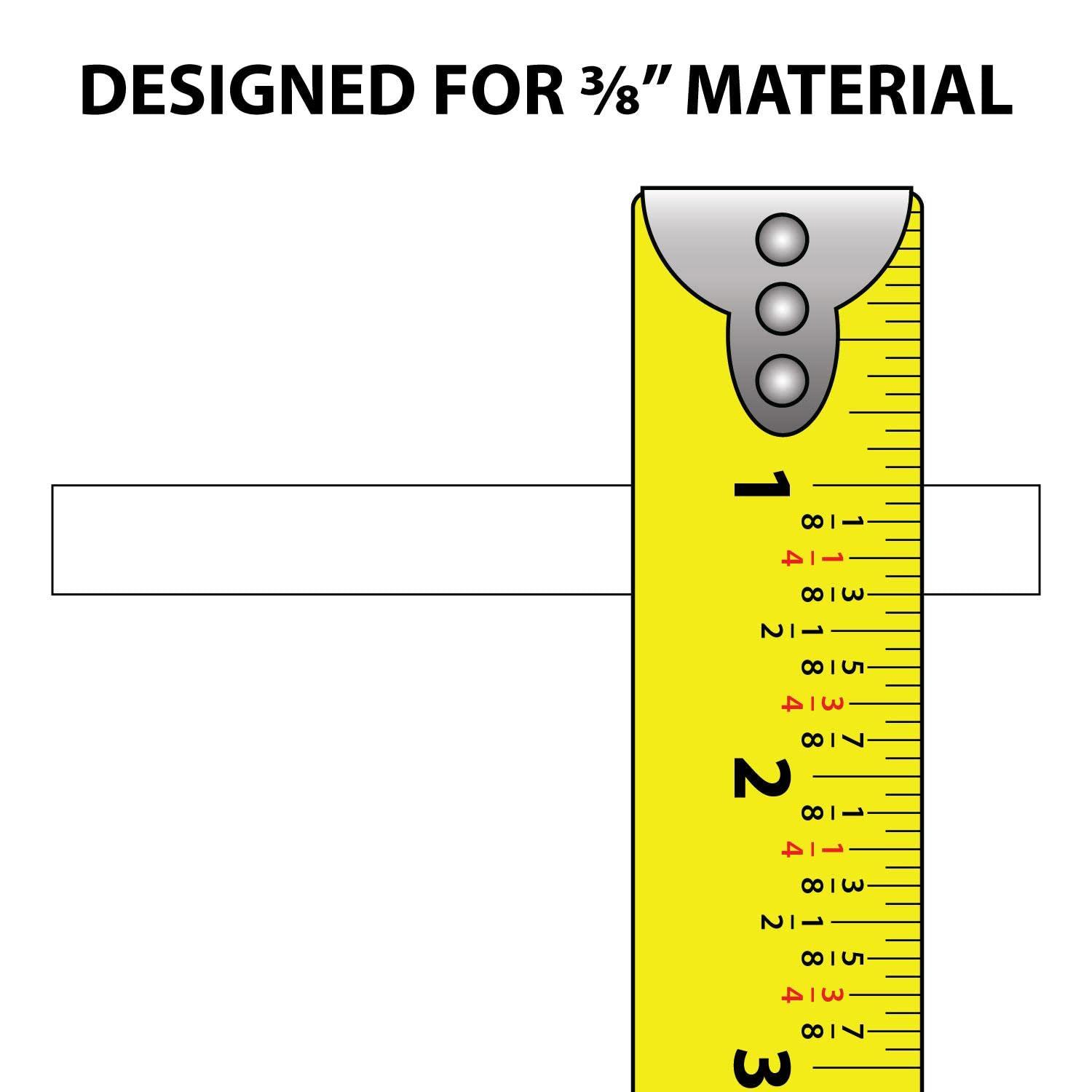 OUTWATER Outwater Plastics White 3/8'' Rigid PVC Plastic U-Channel/C-Channel 72 Inch Lengths (Pack of 10 Pieces, 60 feet Total)