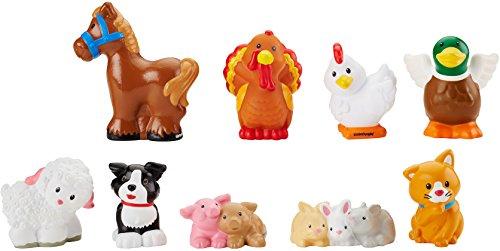 Fisher-Price Fisher-Price Little People Farm Animal Friends with Baby Bunnies & Piglets