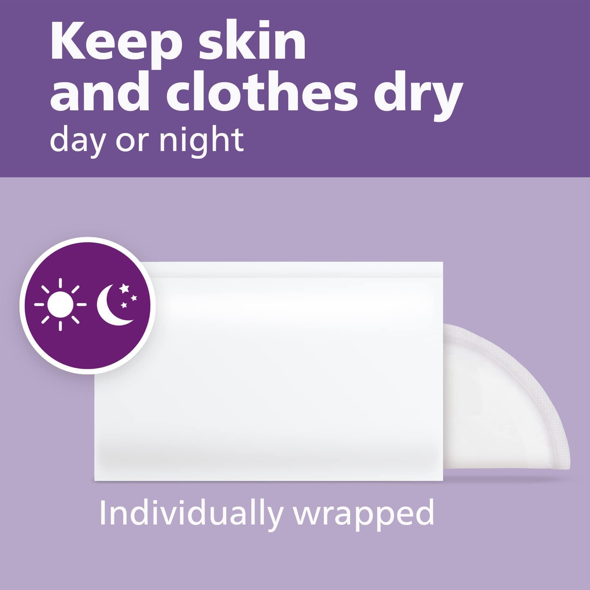 Philips AVENT Philips AVENT, Disposable Breast Pads, White, 100 Count, SCF254/13 (Pack of 2)